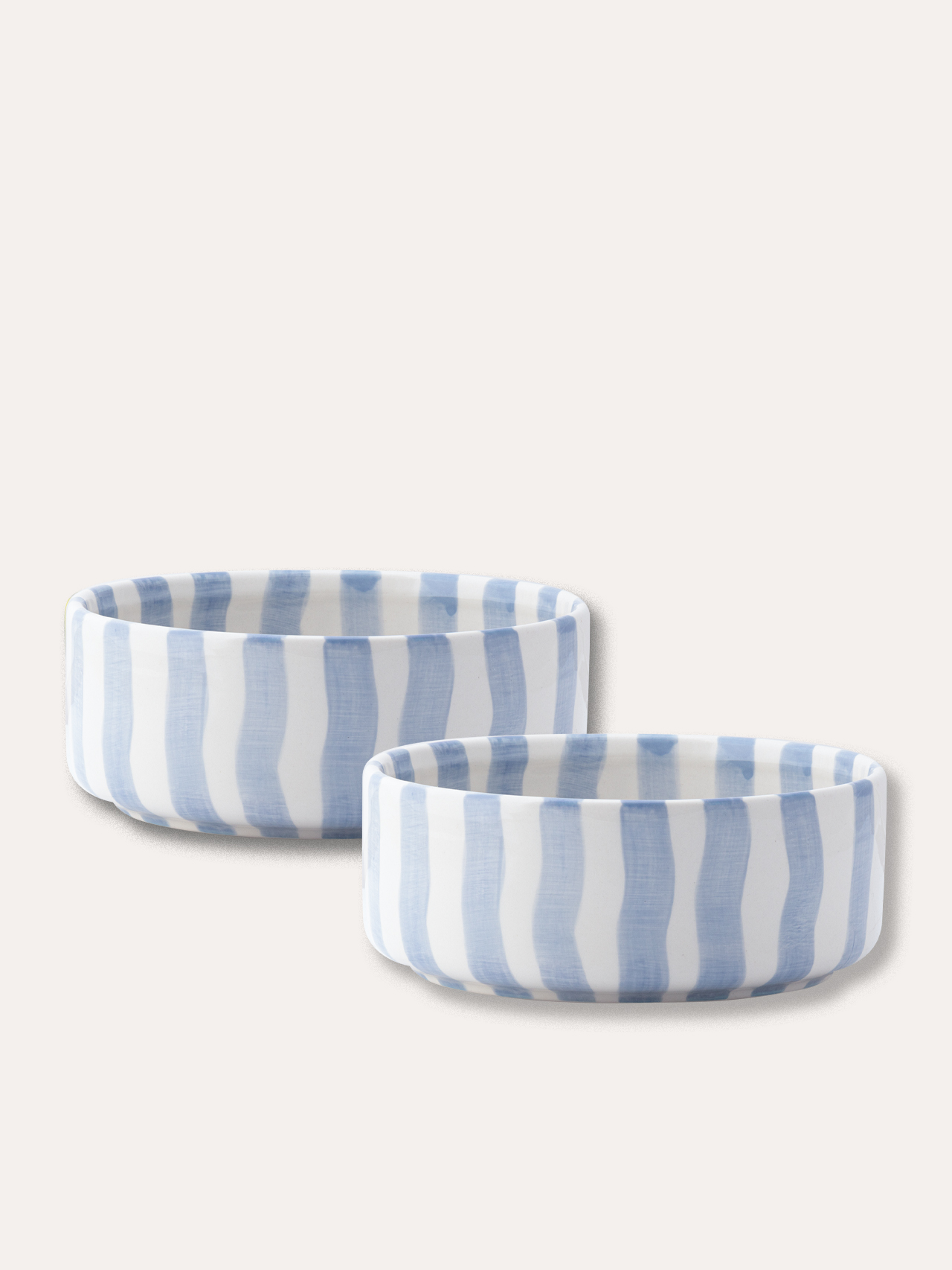 Schalen Set (2er Set) Stripes - morning azzurro